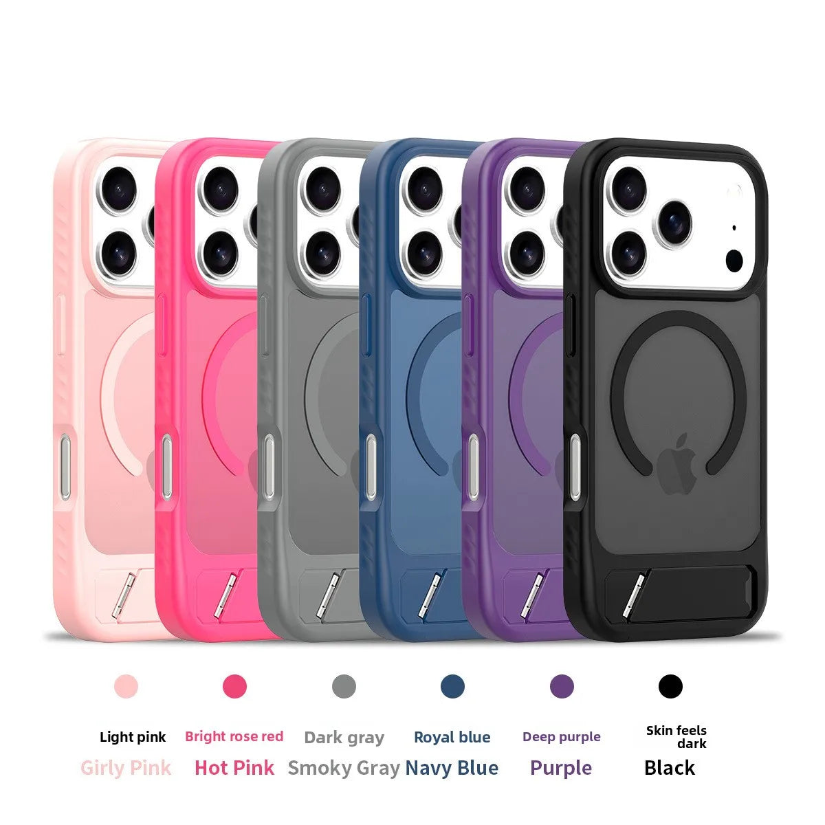 Fengshang Magnetic Stand Case for iPhone 17 Pro - Invisible Protective Cover - ZOOMNSTORE