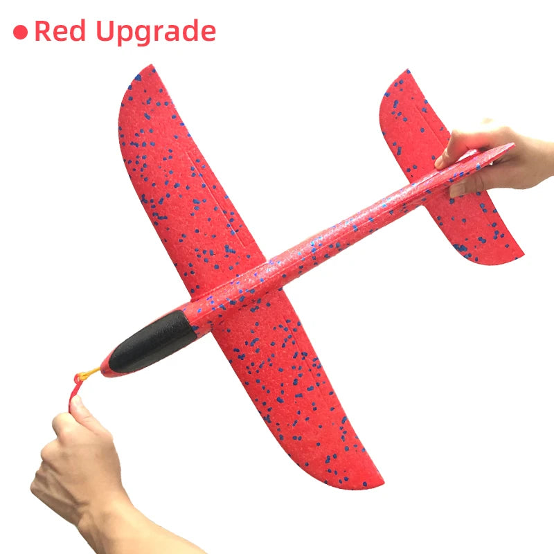 Big Foam Glider Plane - Hand-Throw Outdoor Toy for Kids