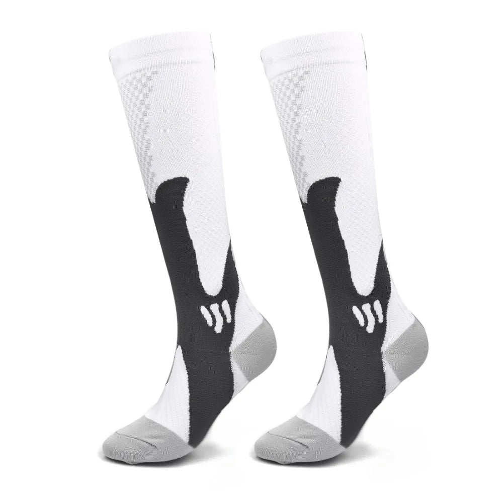 Compression Socks for Varicose Veins - Diabetic Support Sports Hiking Gift for Men - ZOOMNSTORE
