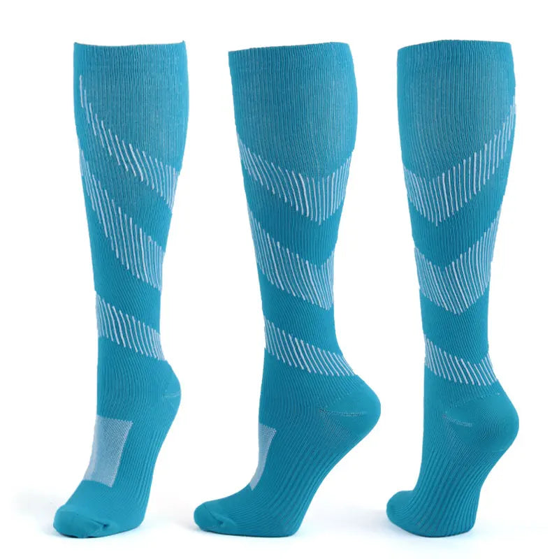 Compression Socks for Varicose Veins - Diabetic Support Sports Hiking Gift for Men - ZOOMNSTORE