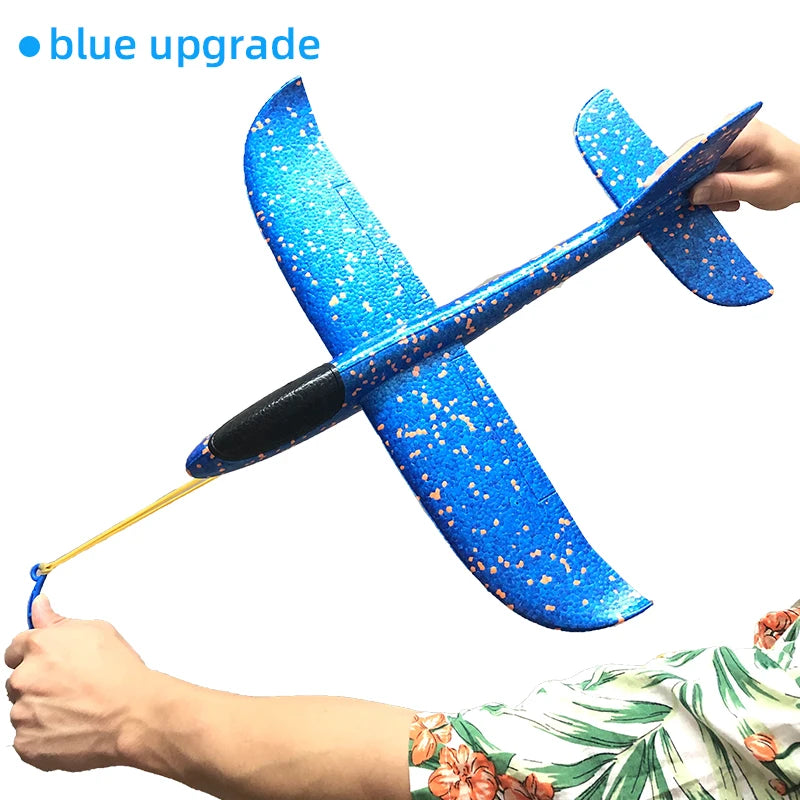 Big Foam Glider Plane - Hand-Throw Outdoor Toy for Kids