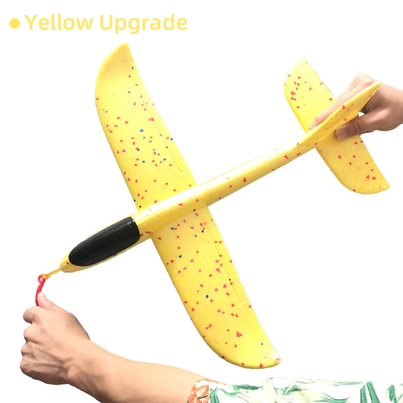 Big Foam Glider Plane - Hand-Throw Outdoor Toy for Kids