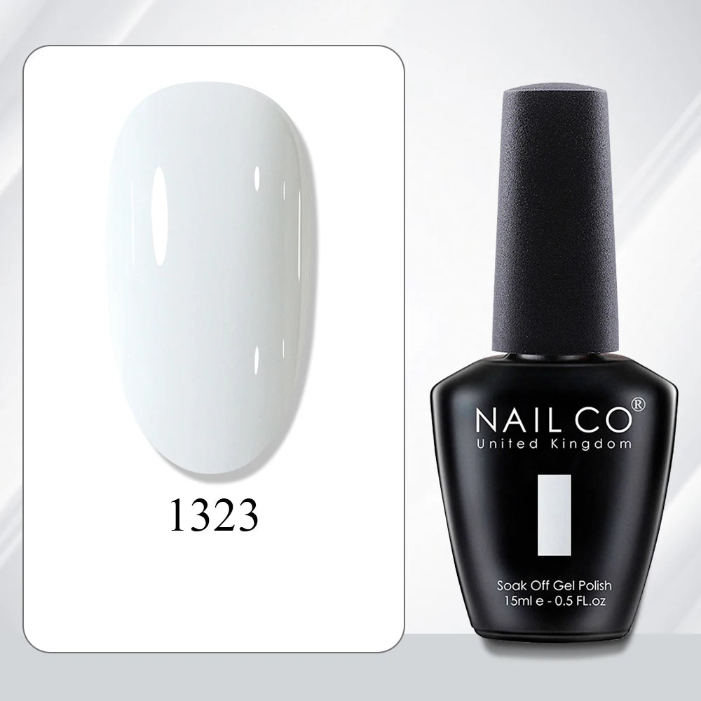 HEMATPO Free Top Base Coat Nail Gel - 15ml Semi-Permanent Soak Off UVLED Varnish - ZOOMNSTORE