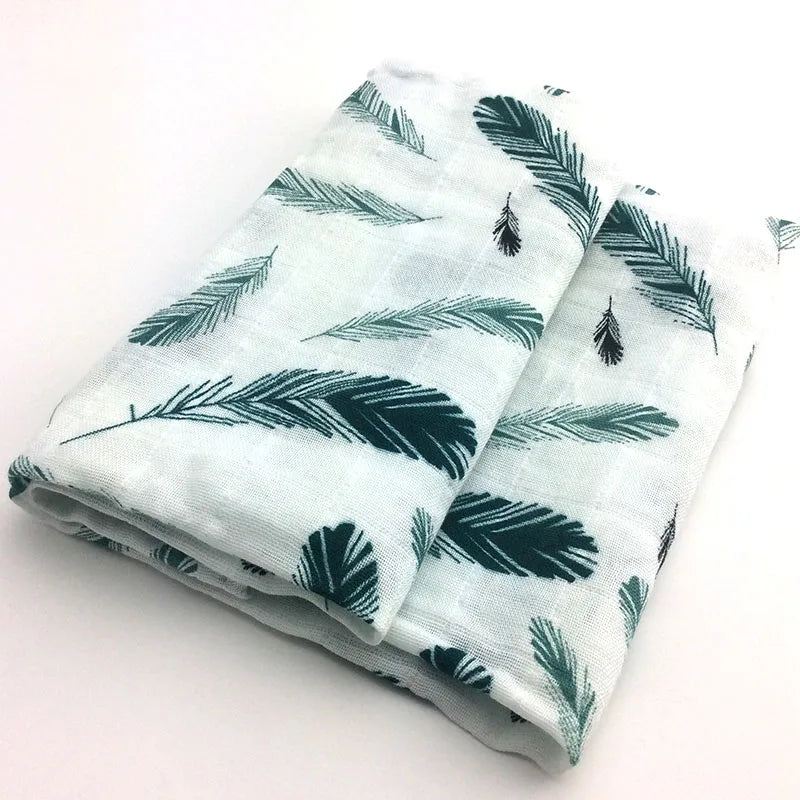 Muslin Cotton Baby Towel Swaddle - 58x58cm Bath Feeding Face Wipe