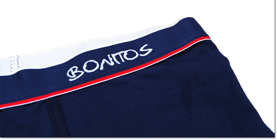 Mens Cotton Boxer Shorts - 4-Pack Underwear Set Soft and Comfortable