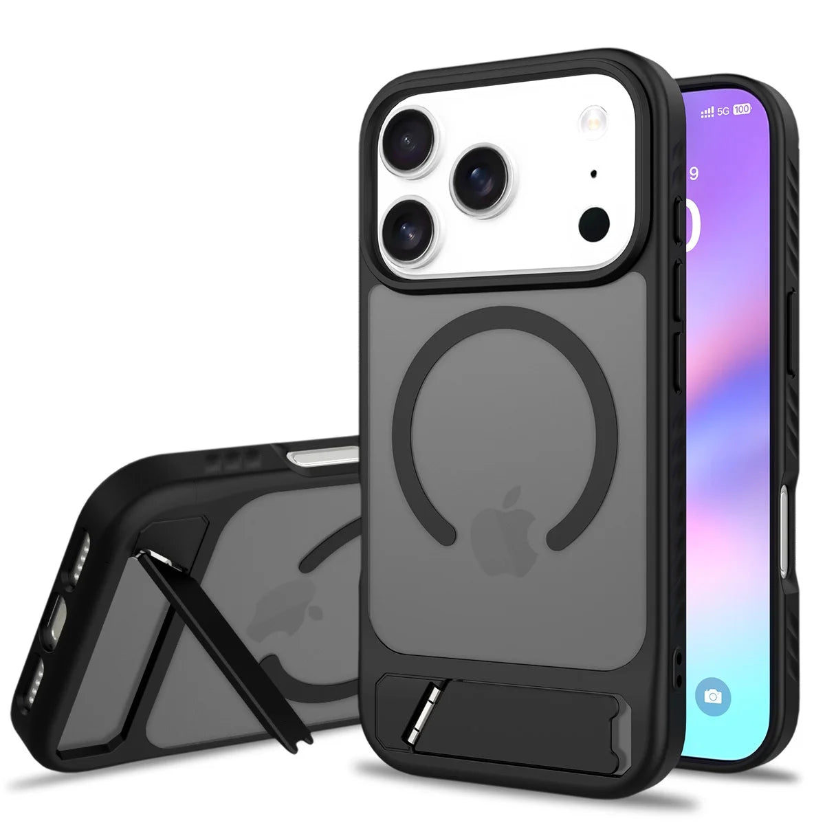 Fengshang Magnetic Stand Case for iPhone 17 Pro - Invisible Protective Cover - ZOOMNSTORE