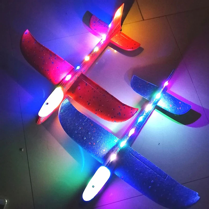 Big Foam Glider Plane - Hand-Throw Outdoor Toy for Kids - ZOOMNSTORE