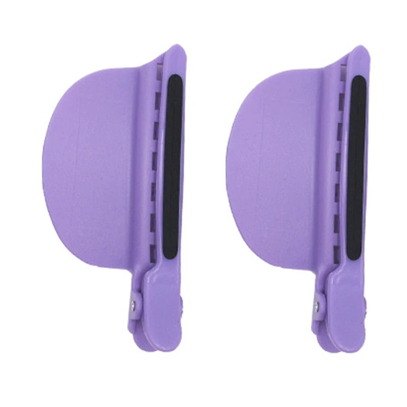 Hair Extension Clips - Blue Sectioning Separator Clips with Rubber Grip for Easy, Uniform Hair Sectioning - ZOOMNSTORE