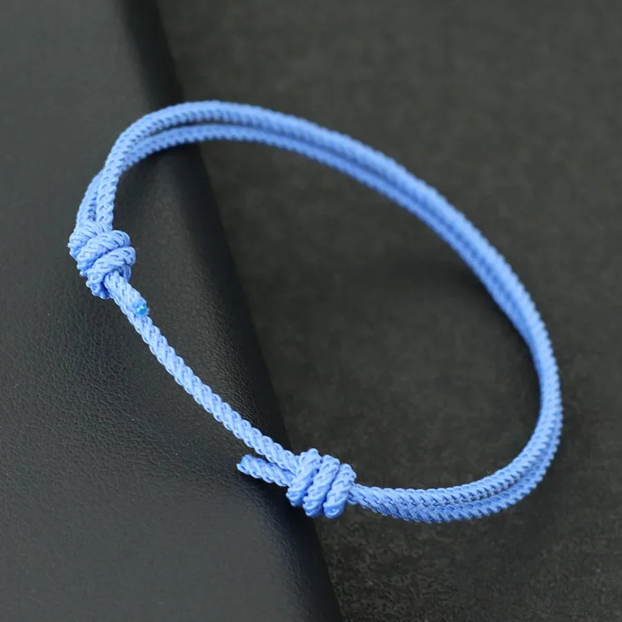 Handmade Adjustable Rope Bracelet for Men - Anniversary Gift for Boyfriend or Husband - ZOOMNSTORE