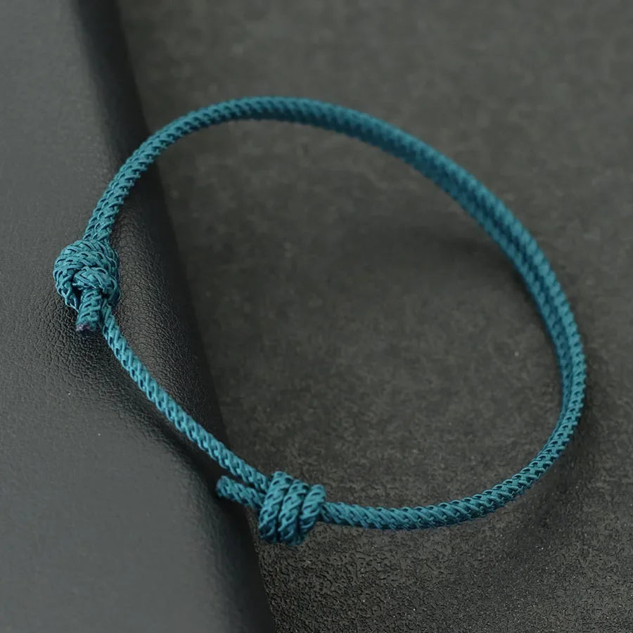 Handmade Adjustable Rope Bracelet for Men - Anniversary Gift for Boyfriend or Husband - ZOOMNSTORE