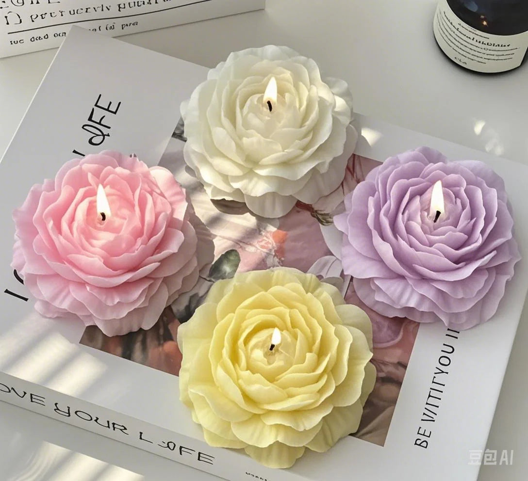 Personalized Handmade Scented Candles - Valentines Day Easter Mothers Day Décor - ZOOMNSTORE