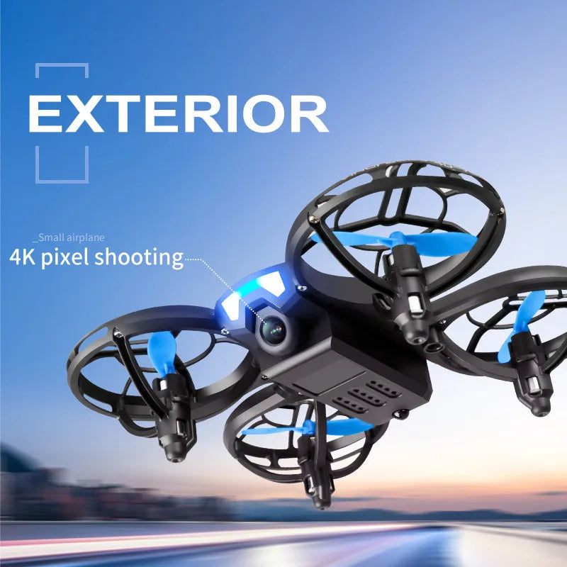 V8 Mini Drone - 4K HD Camera WiFi FPV Height Hold Kids RC Helicopter - ZOOMNSTORE