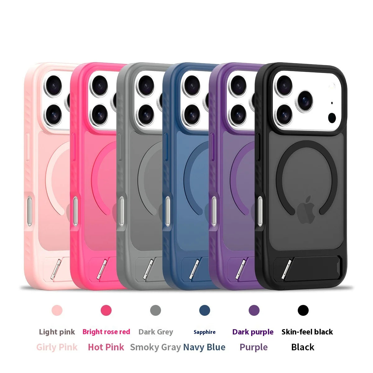 Fengshang Magnetic Stand Case for iPhone 17 Pro - Invisible Protective Cover - ZOOMNSTORE