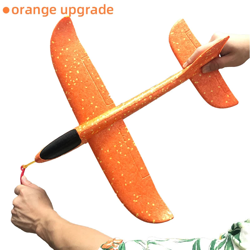 Big Foam Glider Plane - Hand-Throw Outdoor Toy for Kids