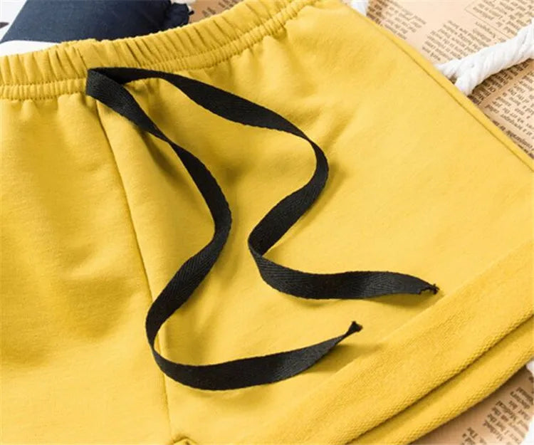 Kids Casual Cotton Board Shorts - Summer Beach Shorts for Boys Girls - ZOOMNSTORE