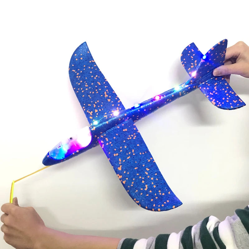 Big Foam Glider Plane - Hand-Throw Outdoor Toy for Kids - ZOOMNSTORE