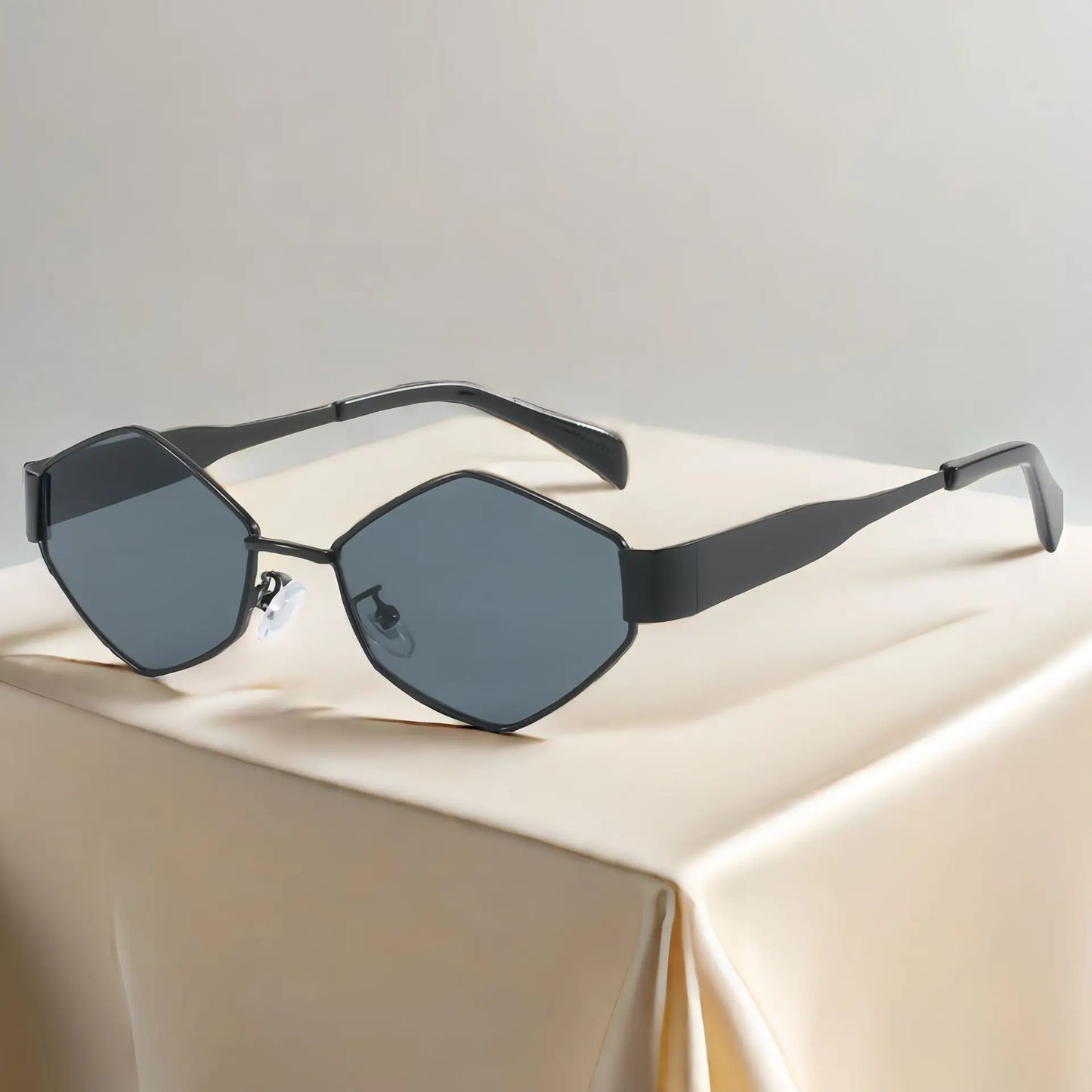 Hexagon Sunglasses - Luxury Polygon Eyewear for Men and Women - ZOOMNSTORE