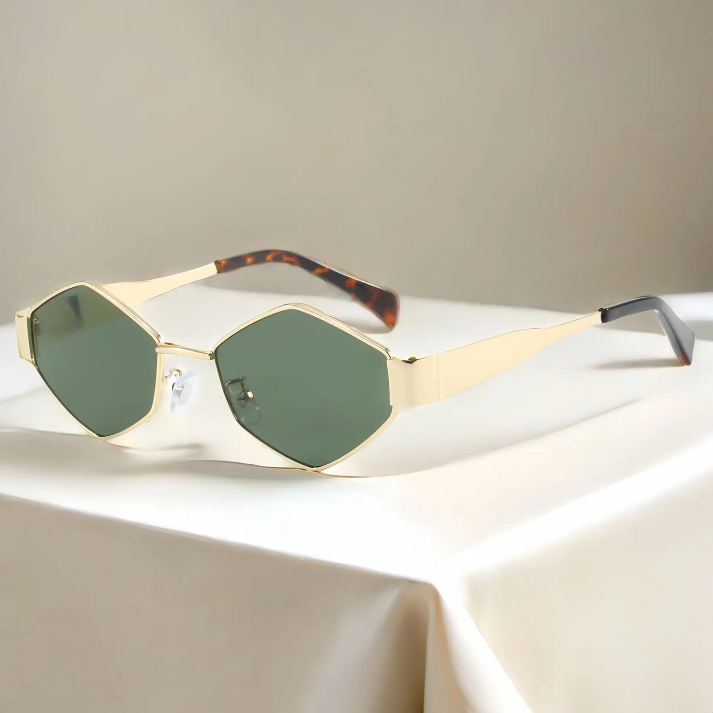 Hexagon Sunglasses - Luxury Polygon Eyewear for Men and Women - ZOOMNSTORE