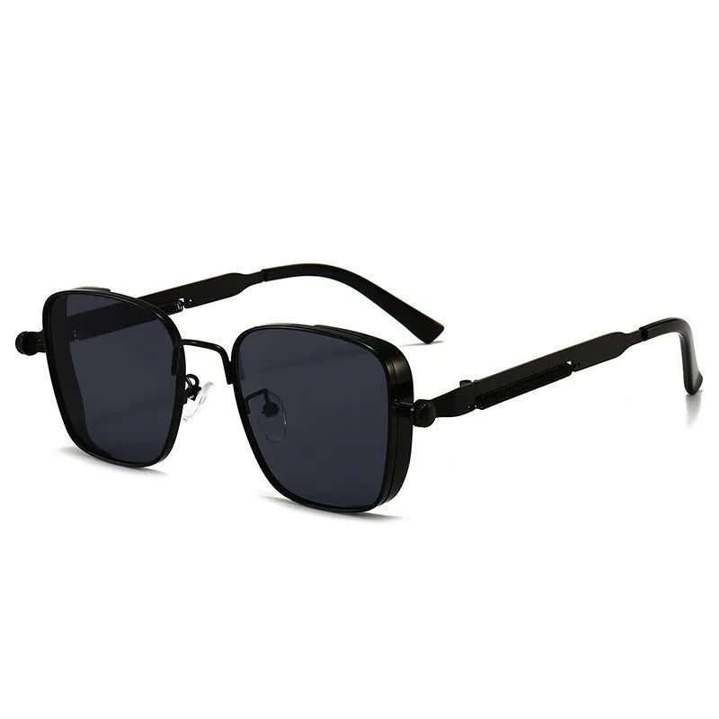 High-End Polarized Sunglasses for Men - UV Protection Metal Punk Fashion - ZOOMNSTORE