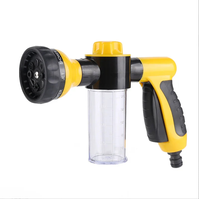 High Pressure Sprayer - Adjustable Spray Gun with Foam Soap Nozzle for Pet Wash & Bath Cleaning - ZOOMNSTORE