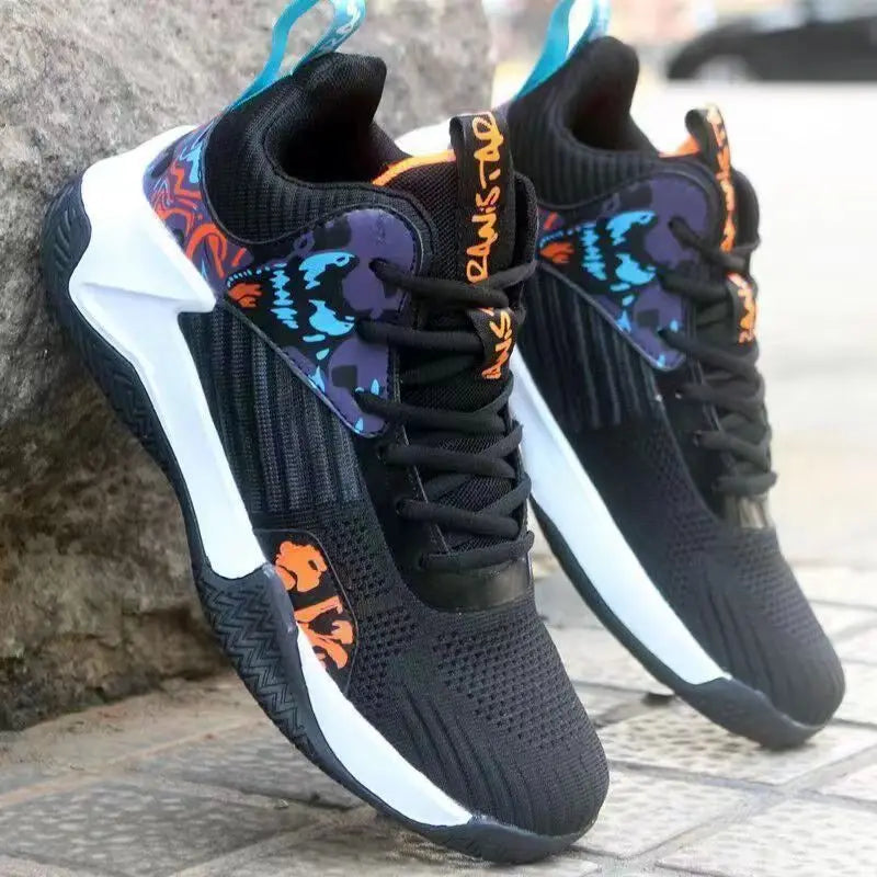 High Top Mens Basketball Sneakers - Anti-Slip Luxury Casual Running Shoes - ZOOMNSTORE
