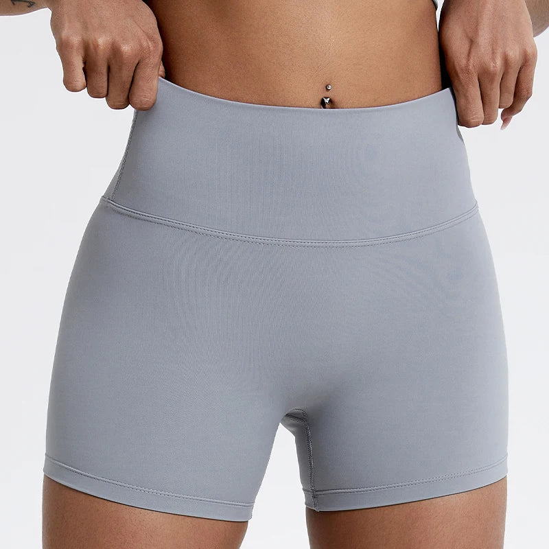 High Waist Butt Lift Running Shorts - Womens Slim Fit Gym Cycling Leggings - ZOOMNSTORE