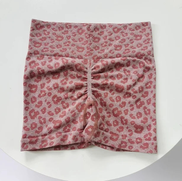 High-Waisted Yoga Shorts - Moisture-Wicking Fitness Leggings for Women - ZOOMNSTORE