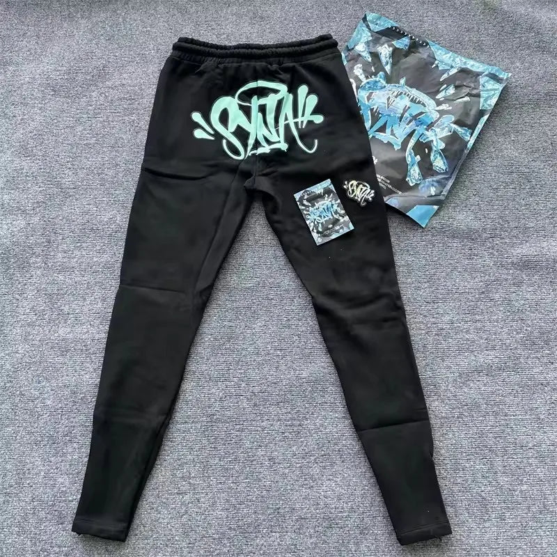 Hip Hop Tracksuit - Casual Cotton Hooded Sportswear for Men Women - ZOOMNSTORE