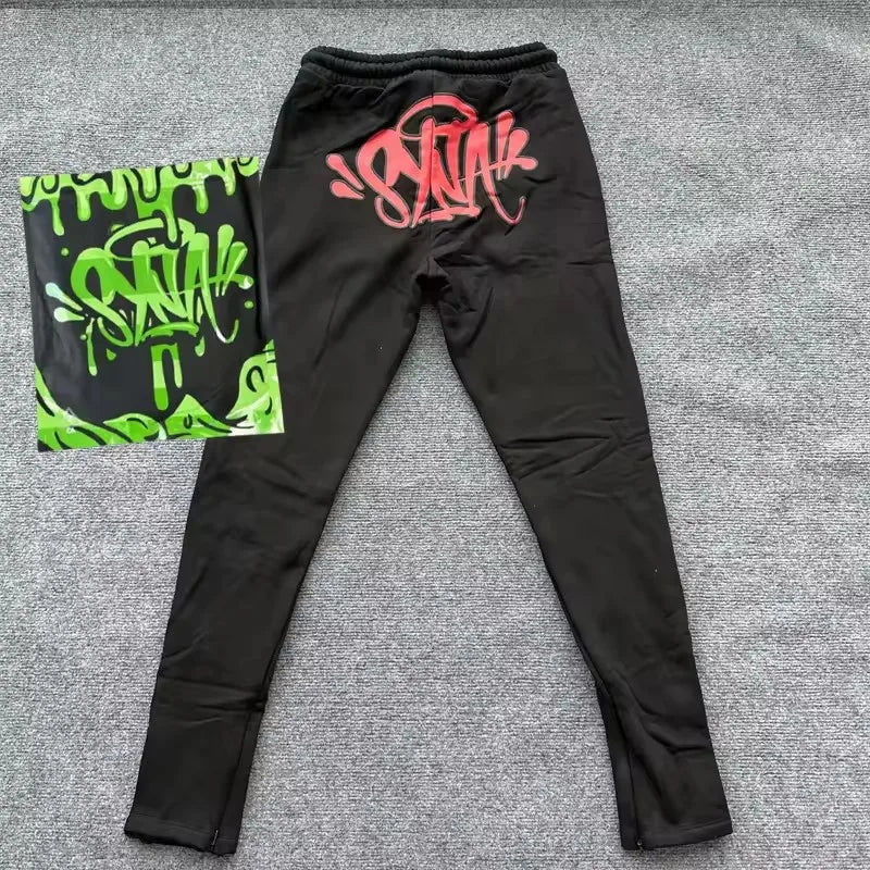 Hip Hop Tracksuit - Casual Cotton Hooded Sportswear for Men Women - ZOOMNSTORE