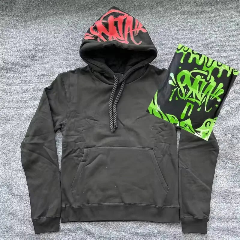 Hip Hop Tracksuit - Casual Cotton Hooded Sportswear for Men Women - ZOOMNSTORE