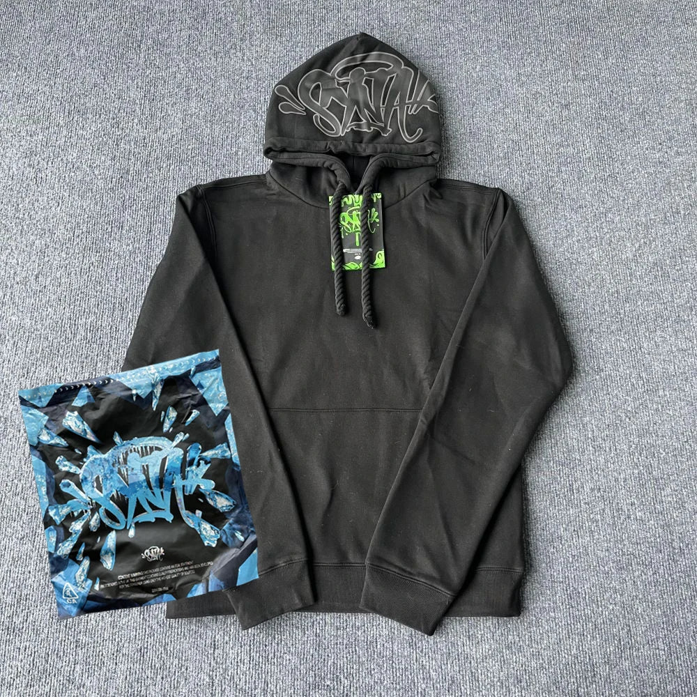Hip Hop Tracksuit - Casual Cotton Hooded Sportswear for Men Women - ZOOMNSTORE