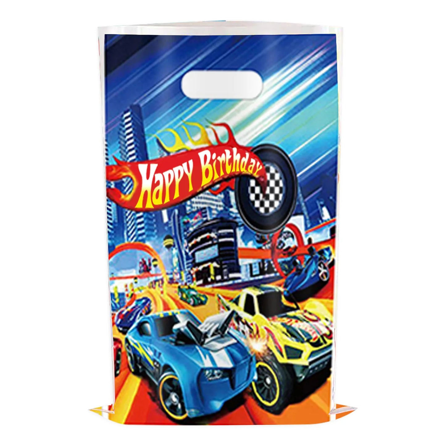 Hot Wheels Birthday Party Set - Racing Car Tableware Decor Supplies - ZOOMNSTORE