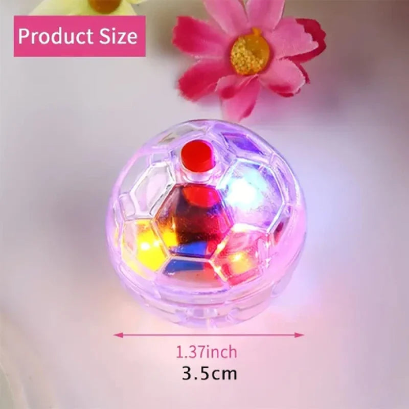 Interactive Cat Ball Toy - Flashing Motion Pet Toy 3 Pcs - ZOOMNSTORE