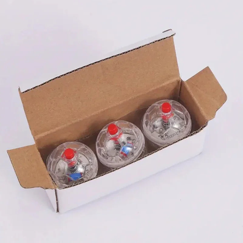 Interactive Cat Ball Toy - Flashing Motion Pet Toy 3 Pcs - ZOOMNSTORE