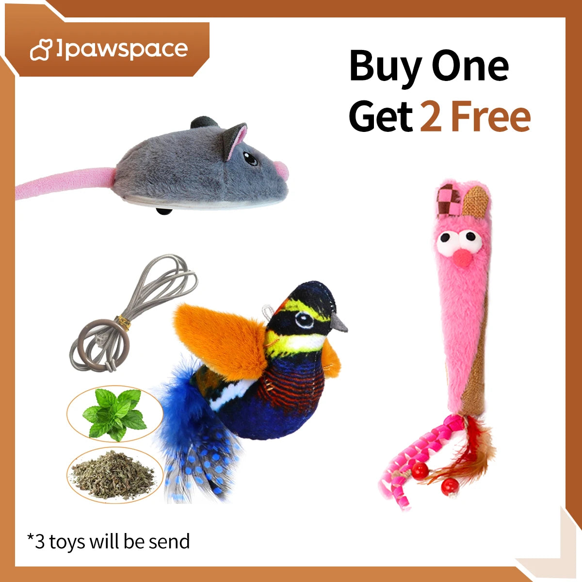 Interactive Electric Cat Mouse Toy - Plush Fast-Moving Pet Accessory - ZOOMNSTORE