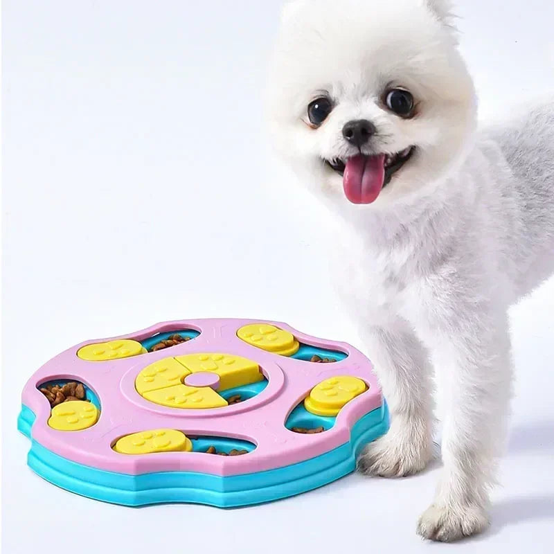 Interactive Dog Puzzle Feeder - Slow Eating IQ Training Toy for Pets - ZOOMNSTORE