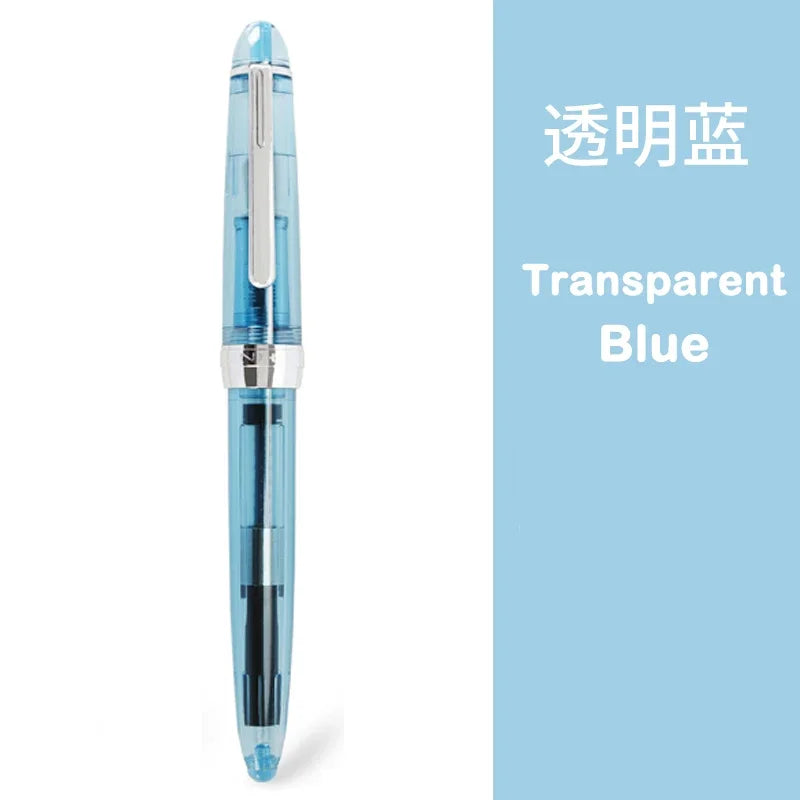Jinhao 992 Fountain Pen - Luxury Transparent Calligraphy Ink Pen for Office and School Supplies - ZOOMNSTORE
