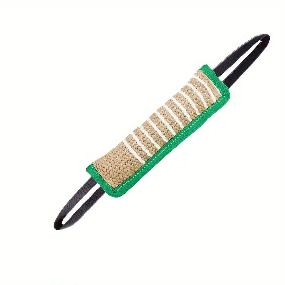 Durable Jute Dog Chew Toy - Bite-Resistant Teething Stick for Puppies Adult Dogs - ZOOMNSTORE