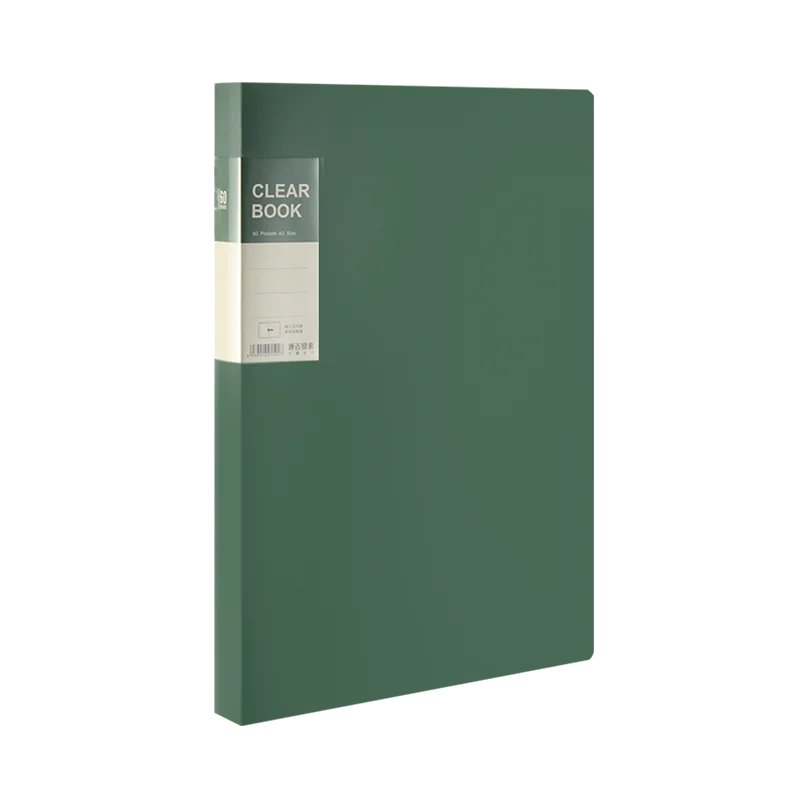 KOBEST Multi-Layer A4 Transparent Folder - 20304060 Pages Office Supplies - ZOOMNSTORE