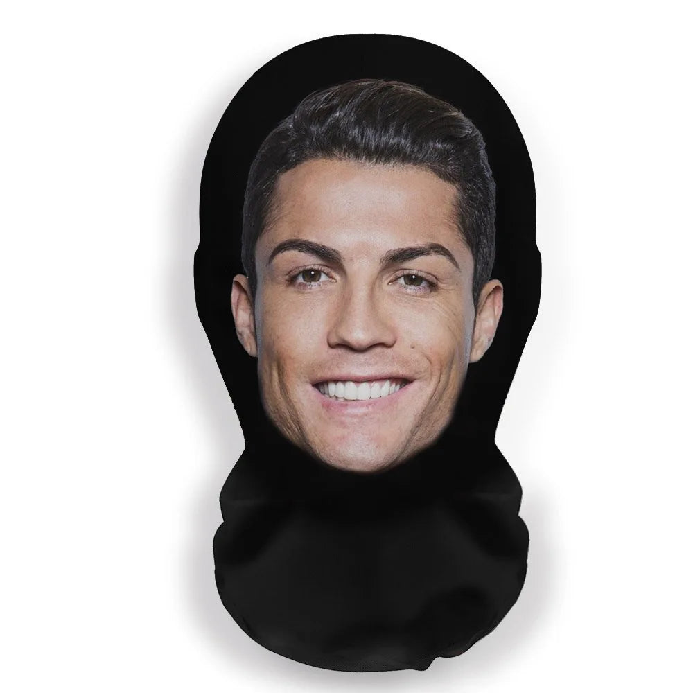 Kanye West 3D Printed Full Face Mask - Cosplay Balaclava for Halloween Role Play - ZOOMNSTORE
