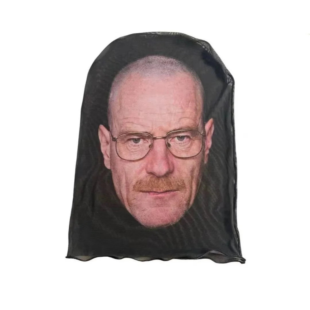 Kanye West 3D Printed Full Face Mask - Cosplay Balaclava for Halloween Role Play - ZOOMNSTORE
