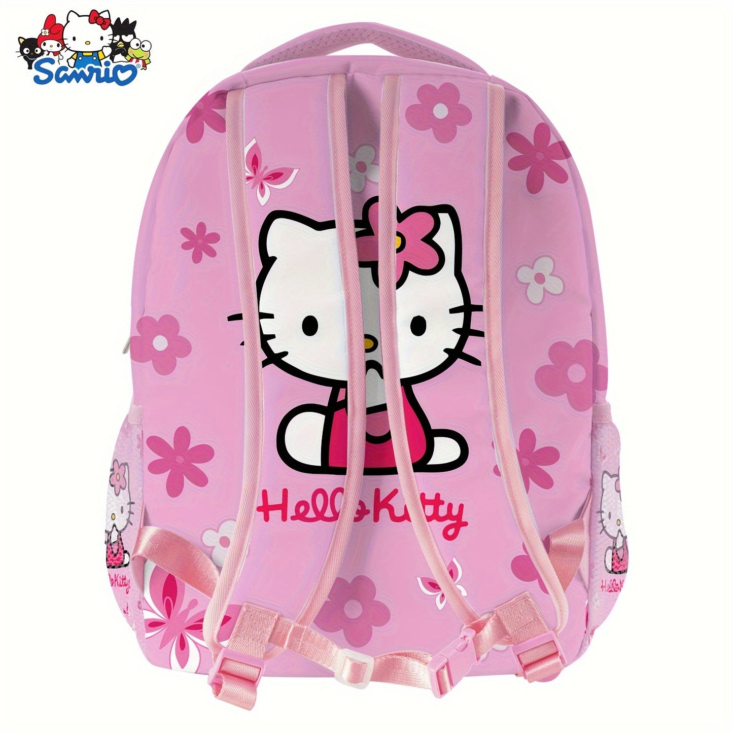Kawaii Cartoon Backpack - Hello Kitty Kuromi Cinnamoroll Lightweight Travel Bag - ZOOMNSTORE