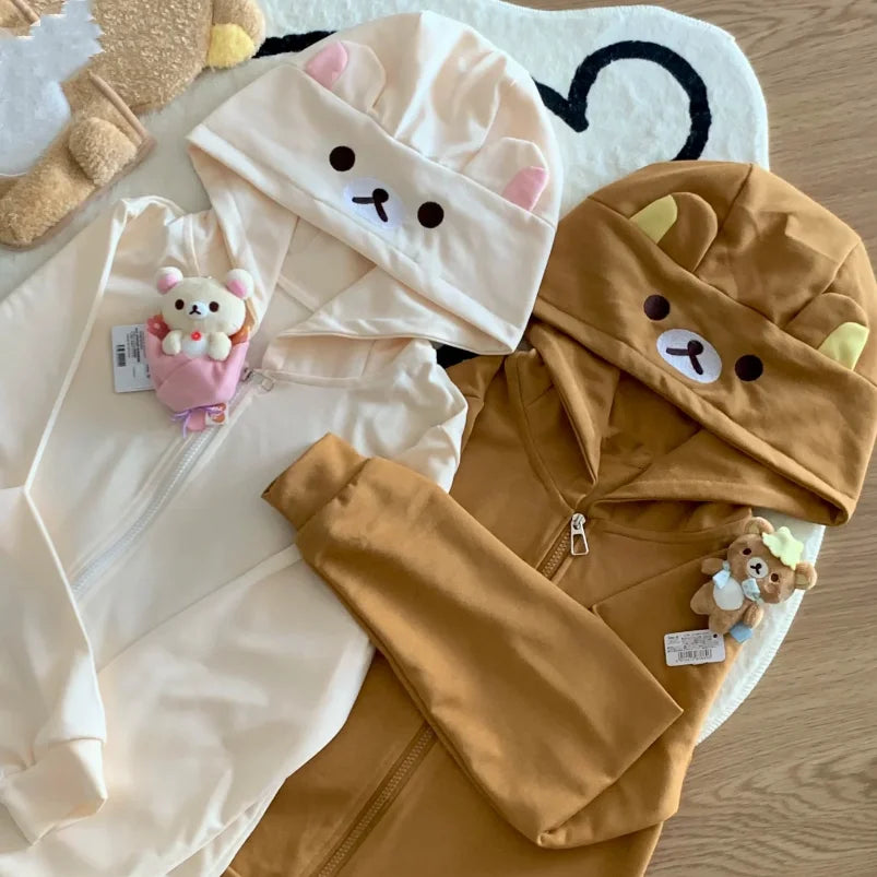 Kawaii Cartoon Hoodie - Y2K Harajuku Streetwear Sweatshirt for Women - ZOOMNSTORE