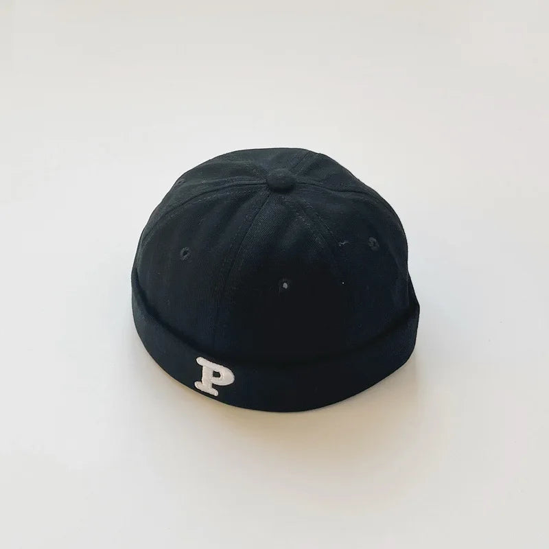 Baby Dome Melon Skullies Beanie Cap Children Soild Color Brimless Landlord Hat Kids Skullcap Korean Fashion Boy Girl Bonnet 아기모자 - ZOOMNSTORE
