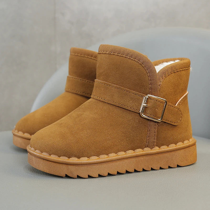 Kids Thermal Boots – Unisex Children Winter Boots with Non Slip Rubber Sole - ZOOMNSTORE