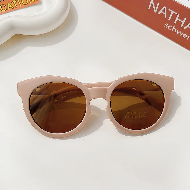 Kids UV400 Leopard Sunglasses - Outdoor Sun Protection for Boys Girls - ZOOMNSTORE