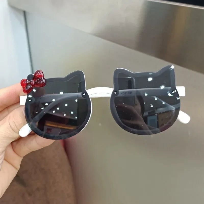 Cute Kitty Sunglasses - UV Protection Eyewear for Kids - ZOOMNSTORE