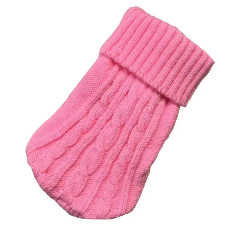 Knitted Dog Sweater - Winter Clothes for Small Medium Dogs Chihuahua Yorkshire - ZOOMNSTORE