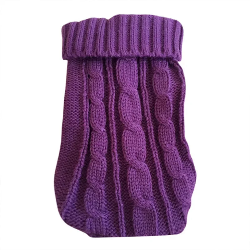 Knitted Dog Sweater - Winter Clothes for Small Medium Dogs Chihuahua Yorkshire - ZOOMNSTORE