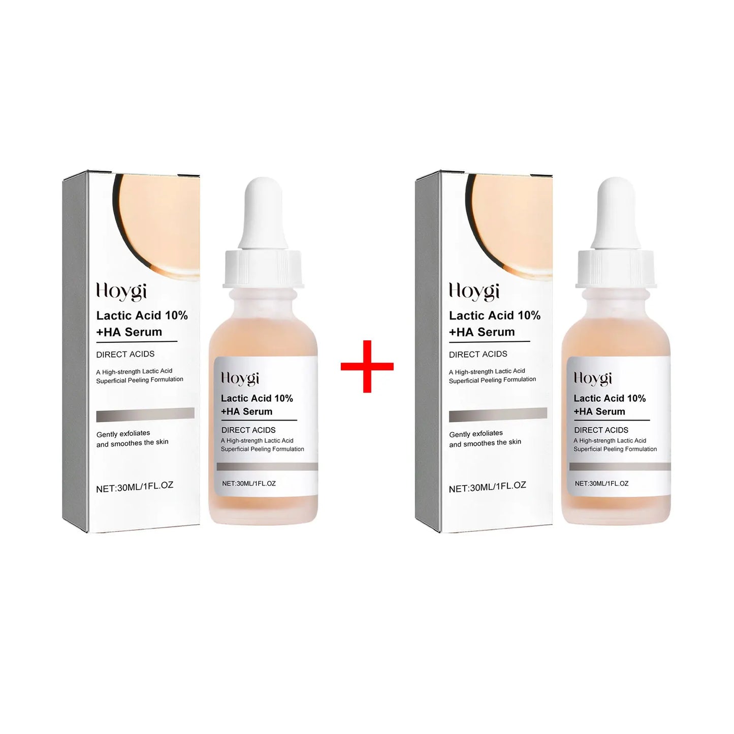 Lactobionic Acid Pore Serum - Exfoliating Moisturizing Hyaluronic Essence for Blackhead Removal - ZOOMNSTORE
